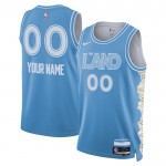 Maillot NBA Cleveland Cavaliers Personnalisable Nike 2024-25 City Edition Bleu Swingman - Homme